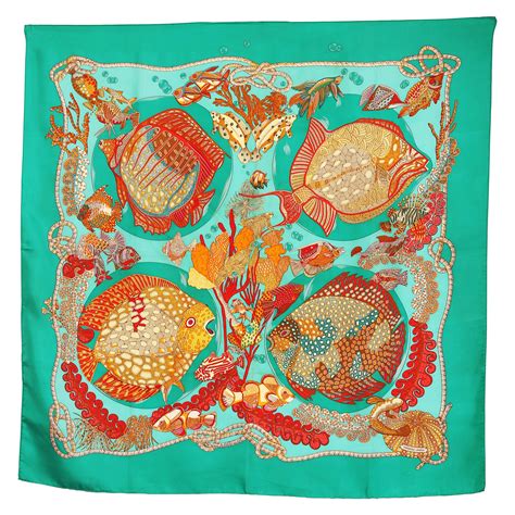 Hermes Grand Fonds Scarf 